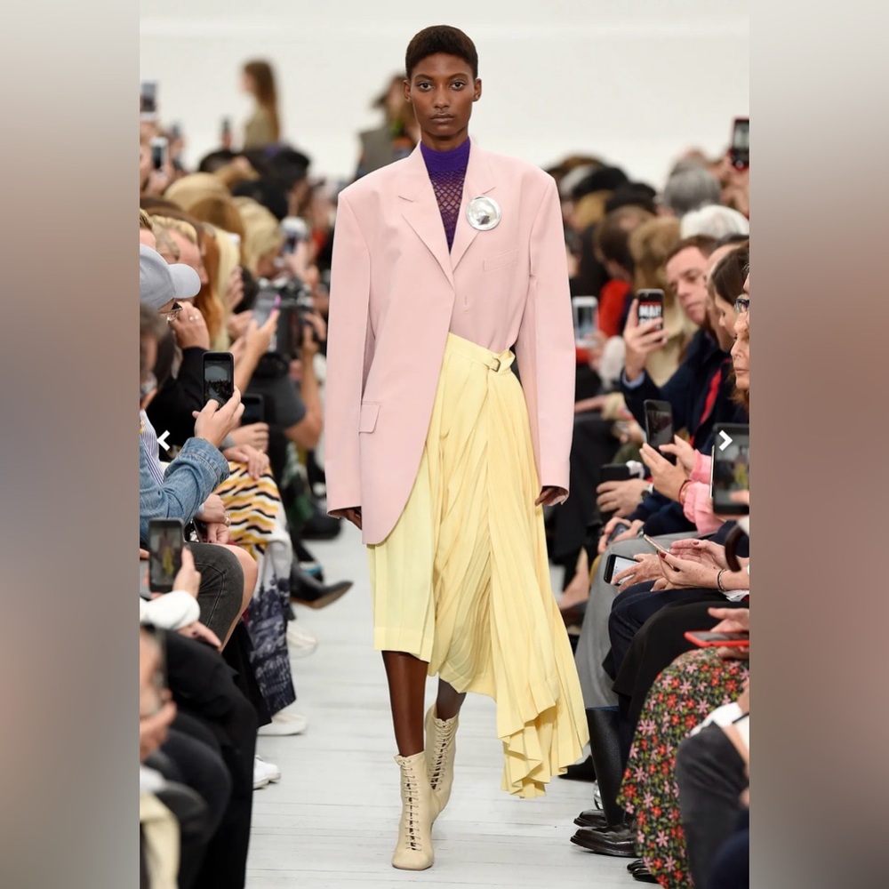 Celine Phoebe Philo Spring 2018 Pink Blazer Jacket NWOT